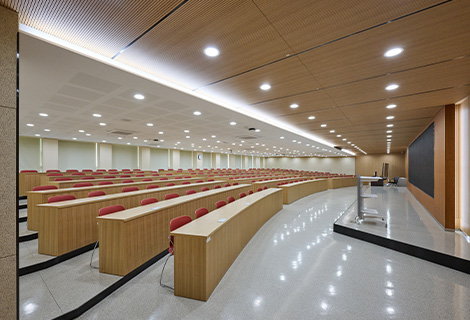 대형실습실(원형강의실) 사진